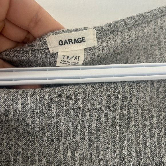 Garage Long Sleeve Tie Top XS - Picture 3 of 6